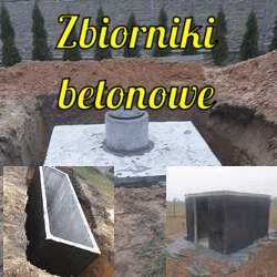 Zbiorniki betonowe Betonowe-Szamba 12m3 Piwniczki,Kanały samochodowe