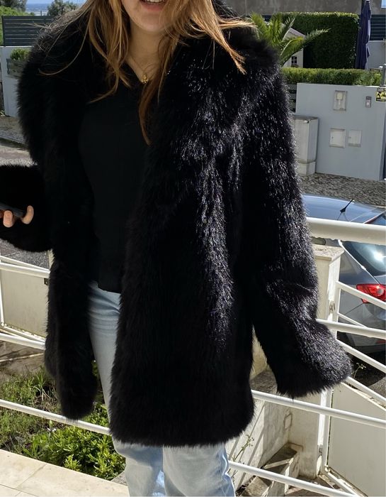 Casaco Mango  Em Pêlo , novo