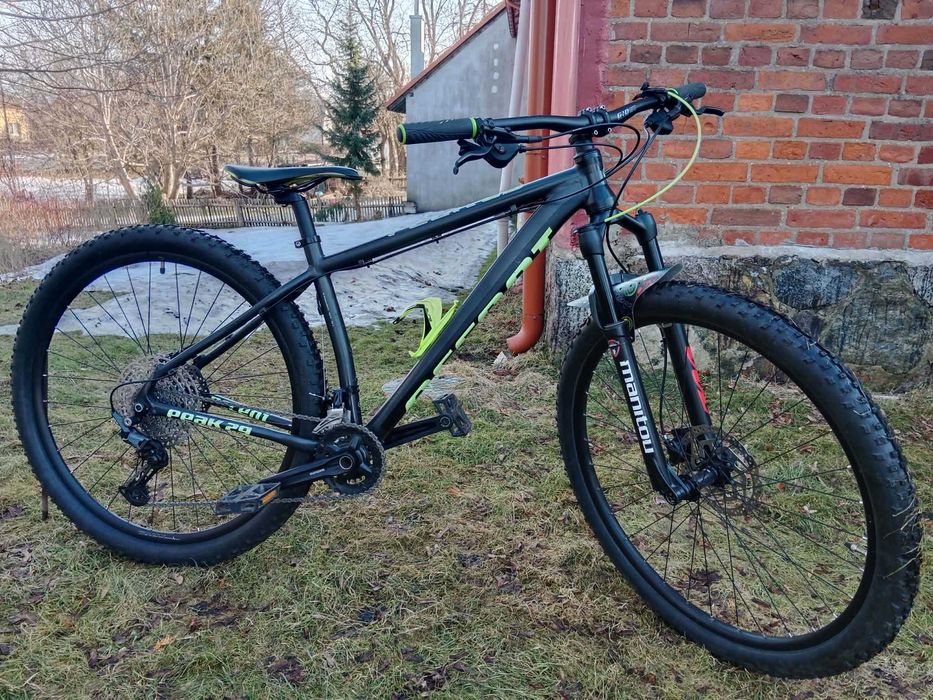 rower Accent Peak 29 rama s boost 2x11 deore manitou cube trek koła 29