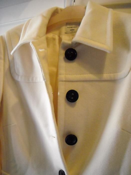 Sobretudo casaco clássico Novo com la e cashemira