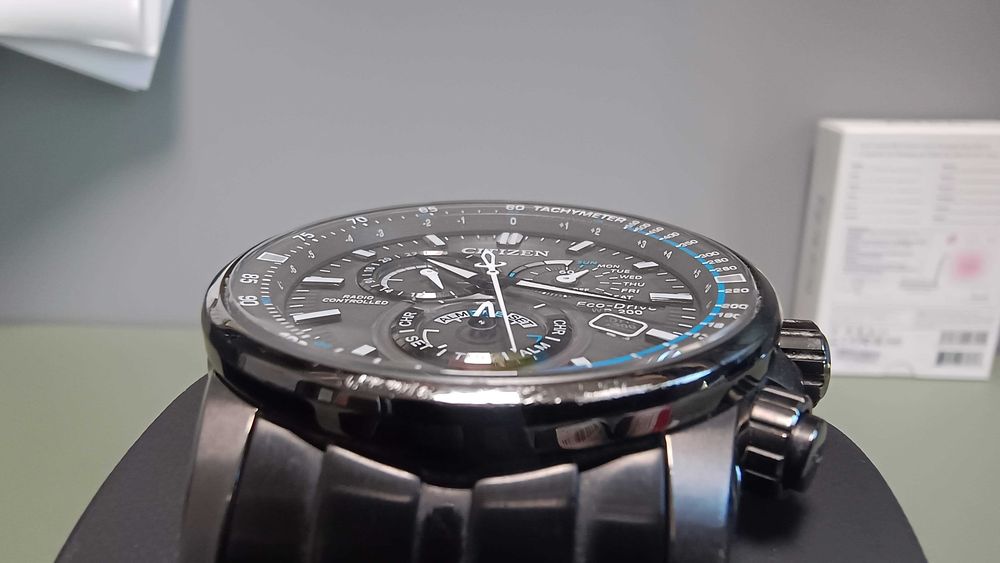 Męski zegarek Citizen CB5887-55H - 43mm, Radio Controller, Solar