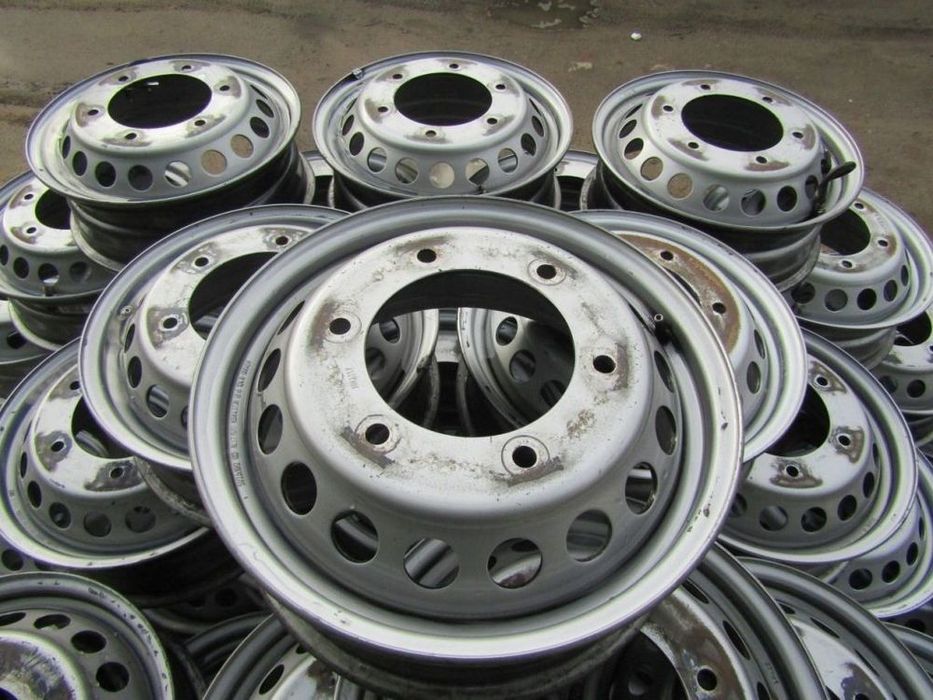 1x felga felgi 16 mercedes sprinter bliźniak w906 w 907 906 vw crafter 5,5 j 6x205 et117 piasta 161 mm