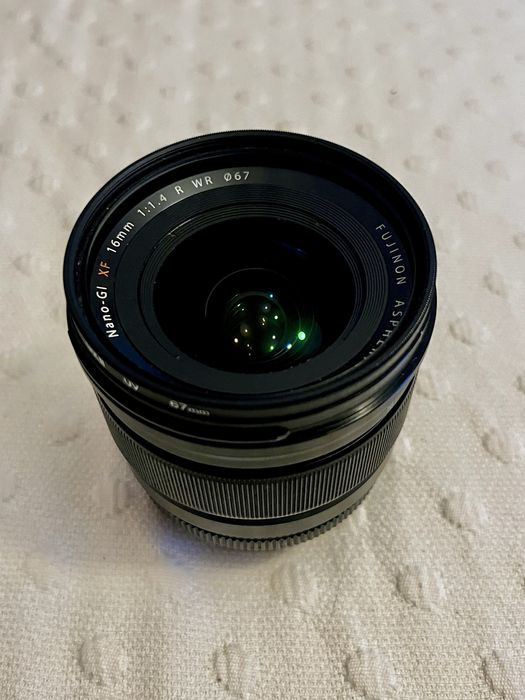 Objetiva Fujifilm 16mm f1.4 WR
