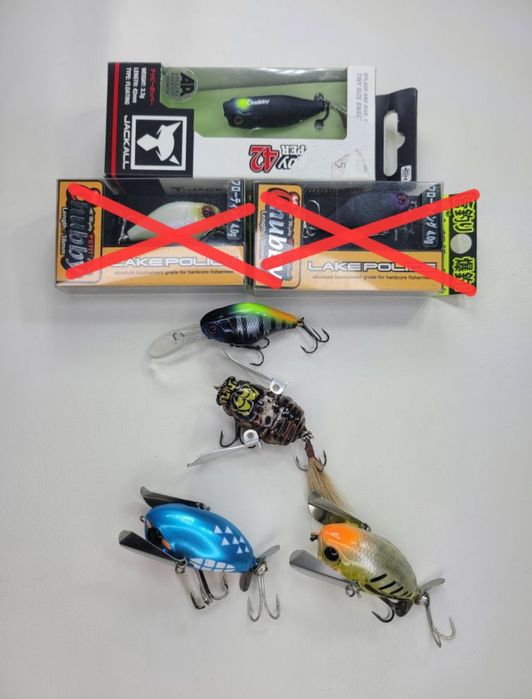 Воблеры Jackall :TN ,RS, chuby,mikro tappy, hamakyru , mits