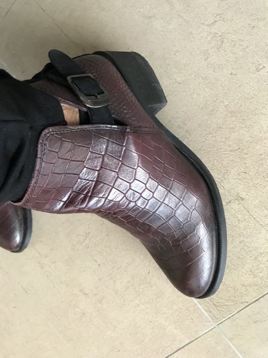 Botas em pele em muito bom estado