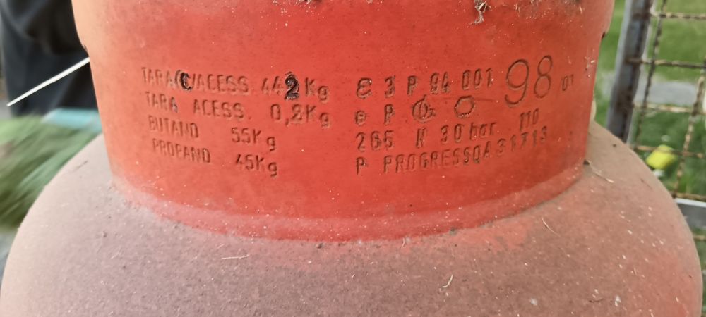 Esquentador e botija