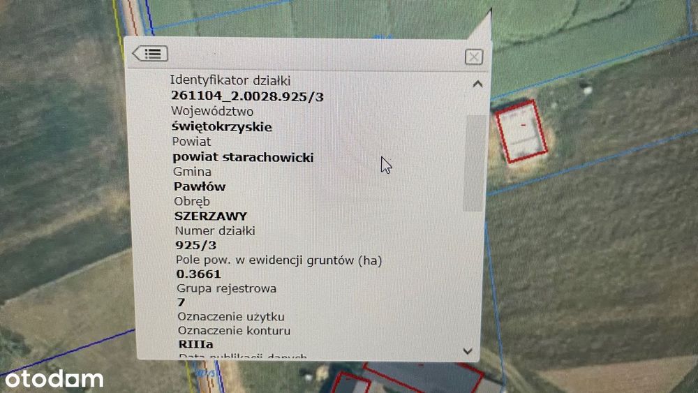 Działka rolno-budowlana z mediami Góry Świętokrzyskie gm. Pawłów - Widok 5