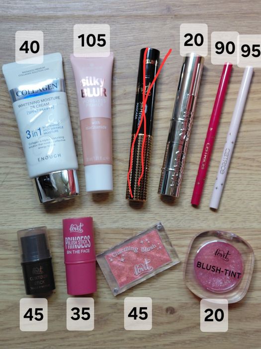 Набір косметики Enough, Essence, Catrice, Lovit
