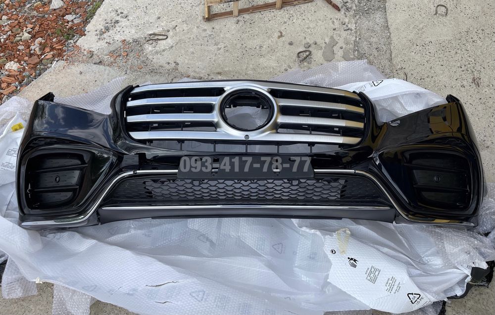 Бампер передний решетка радиатора Mercedes Benz X167 GLS AMG оригинал