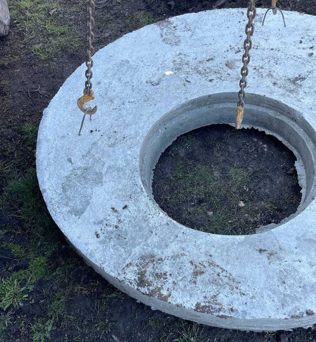 Кільця для водовідвідних систем 10х10. Залізо-бетонні кільця