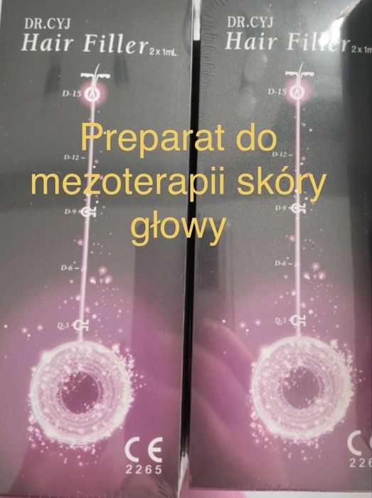Dr Cyj - hair filler. Mezoterapia skóry głowy