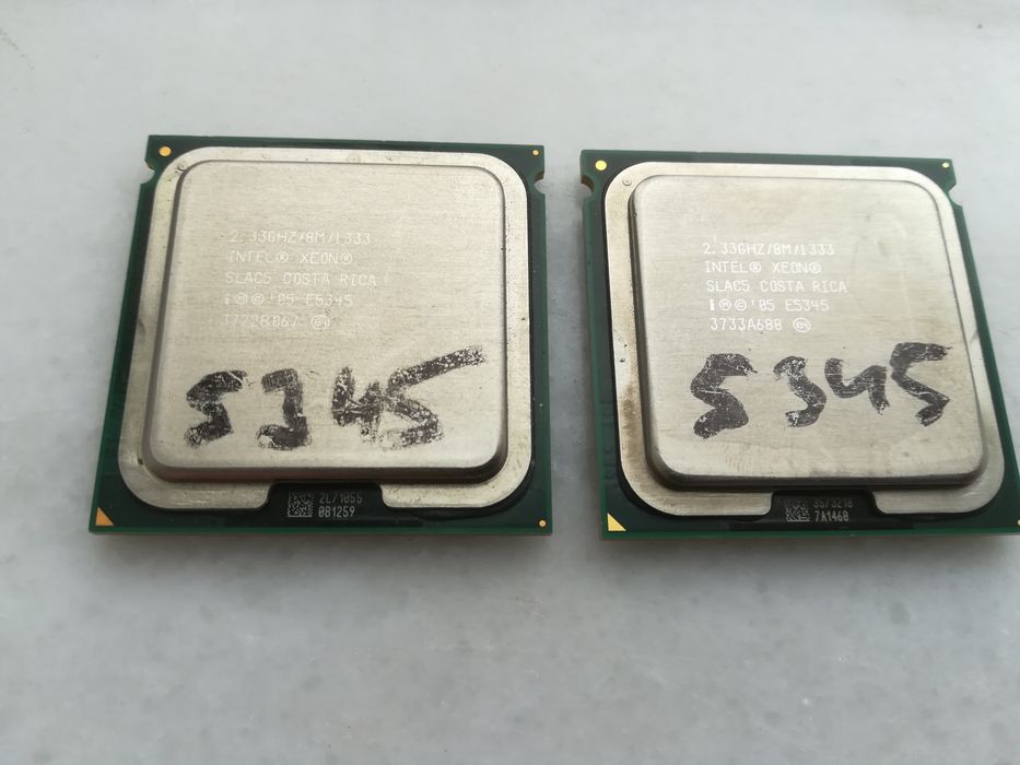 150 грн. за штуку. Quad Core Intel Xeon E5345 s771 сокет