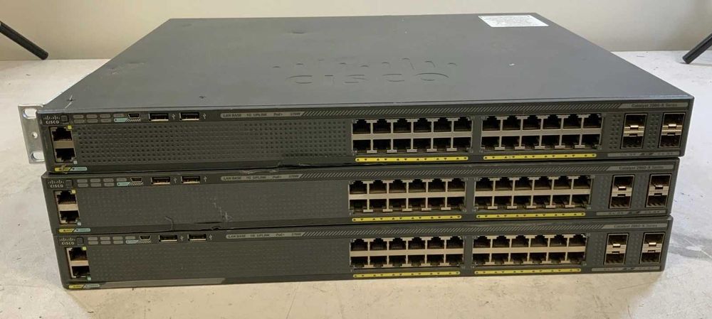 Комутатор/світч Cisco WS-C2960X-24PS-L 24-Port Gigabit PoE Switch