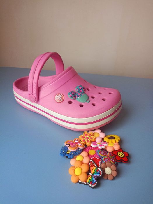 Crocs 31-32p j1 крокси шлепки сандалі босоніжки