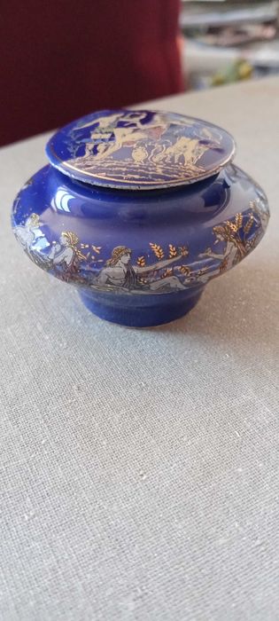Vaso Grego miniatura c/tampa