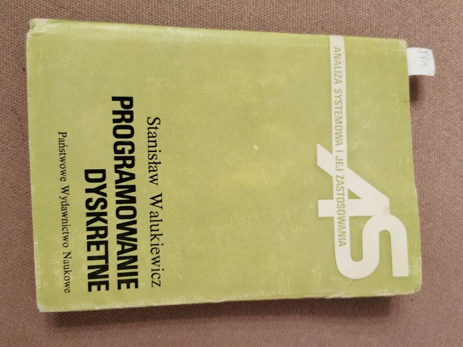 Programowanie dykretne Stanisław Walukiewicz Analiza systemowa i jej