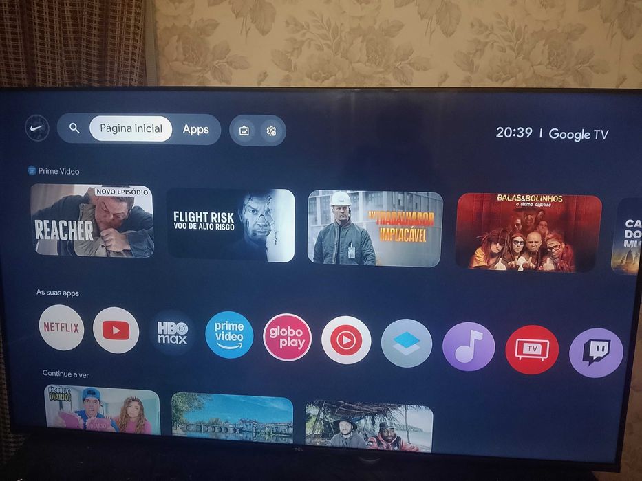 Smart tv 4k 55 polegadas