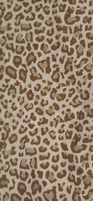 Vestido animal print H&M