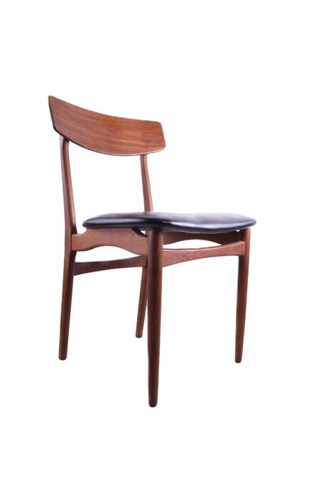 Zestaw 5 krzeseł duńskich cena za sztukę Schøning & Elgaard 82x48x48cm