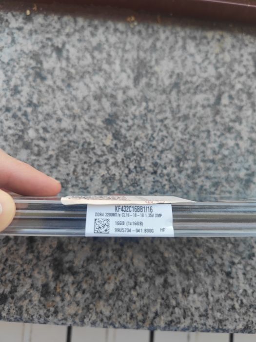 Memória RAW 16gb DDR4