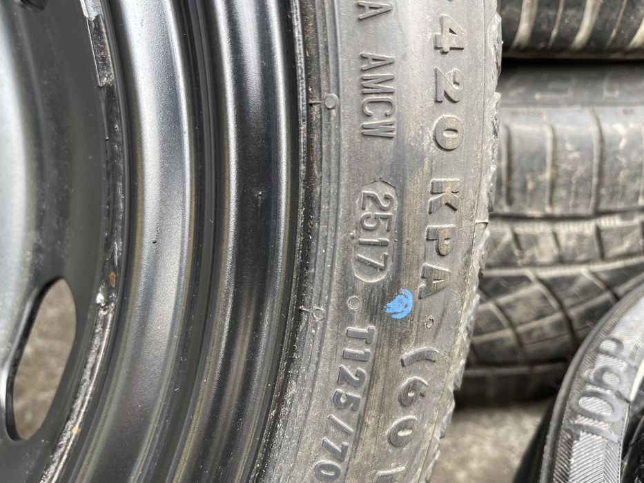 Запаска R18 125 70  докатка