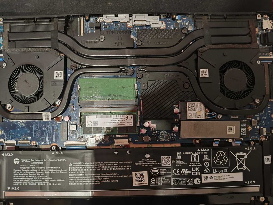 Laptop Omen 16 cali 12700h RTX 3070TI 32GB RAM