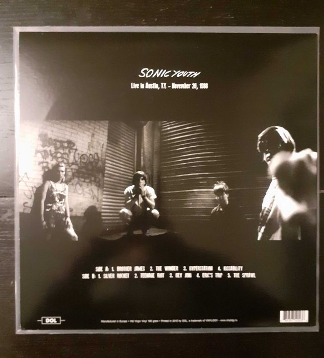 Vinil Sonic Youth live in Austin