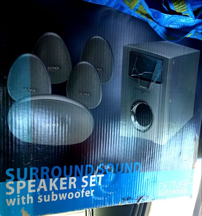 Sistema de som 5.1  surround Denver