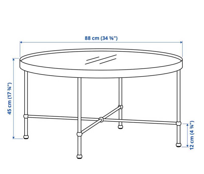 Mesa de centro de sala IKEA TORSJÖ