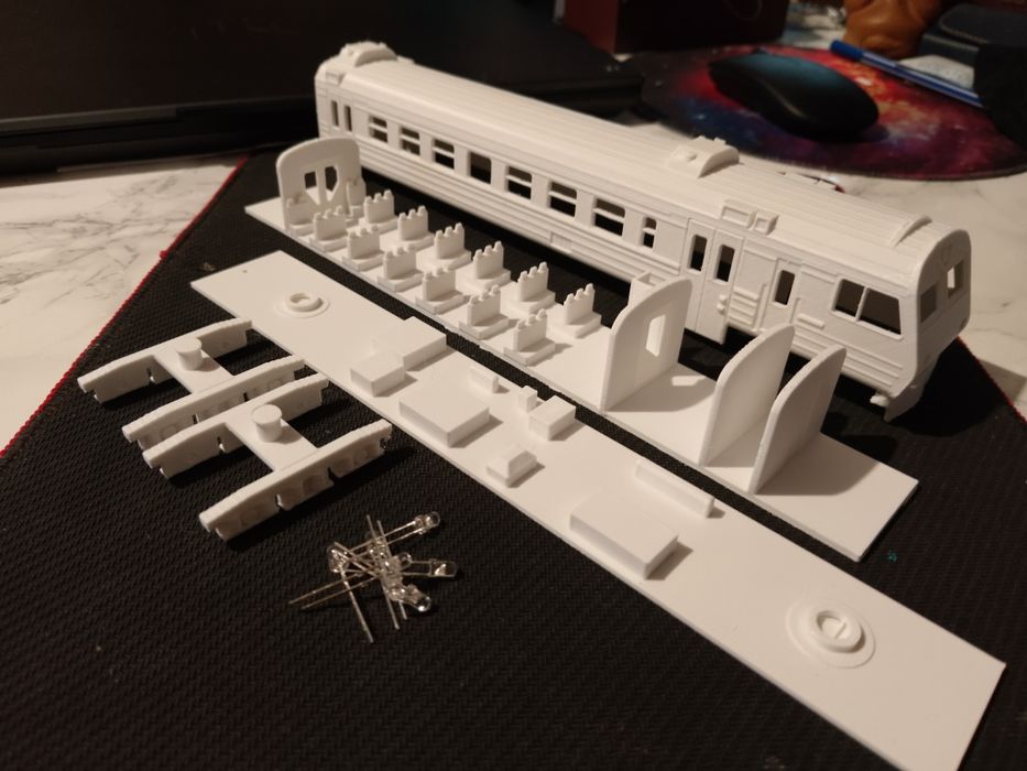 Набор для сборки головного вагона ЭД9М / ЭД4М