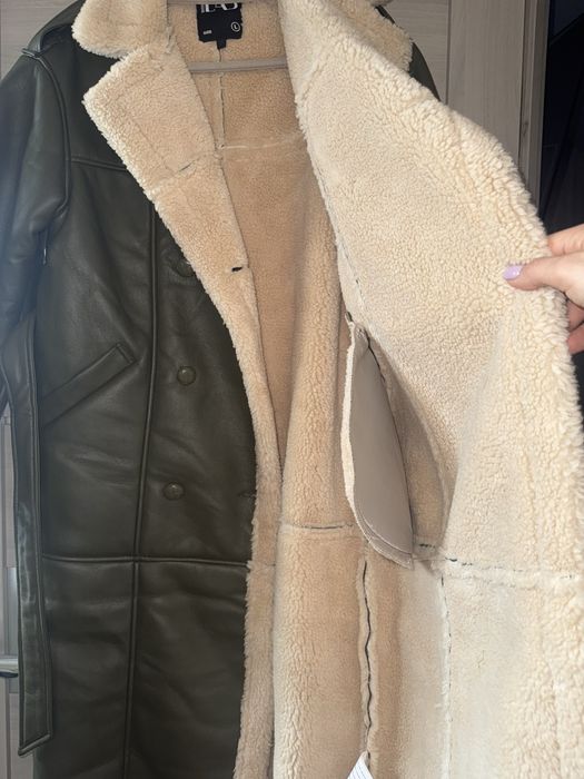 Дублянка на хутрі зимове пальто