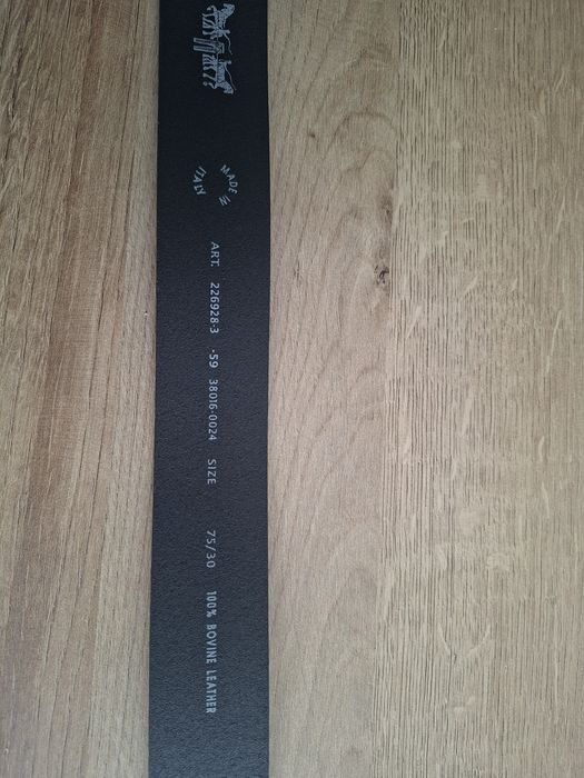 Pasek meski levis nowy czarny 75cm