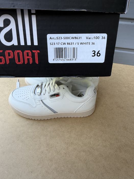 Nowe Cavalli Class Sport 36 sneakersy buty sportowe