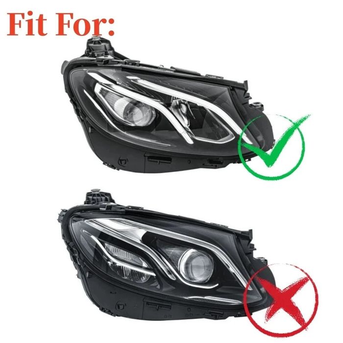 Светодиодные платы дневных ходовых огней (ДХО) Mercedes E W213 E200...