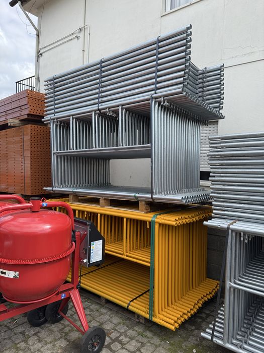 Mesa andaime tradicional galvanizado