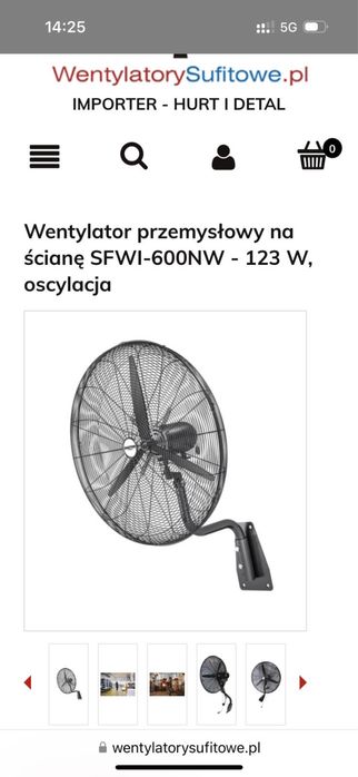Wentylator przemyslowy