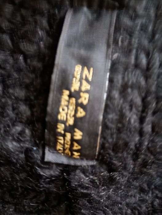 Sweter męski rozpinany, XL, Zara, Made in Itali.