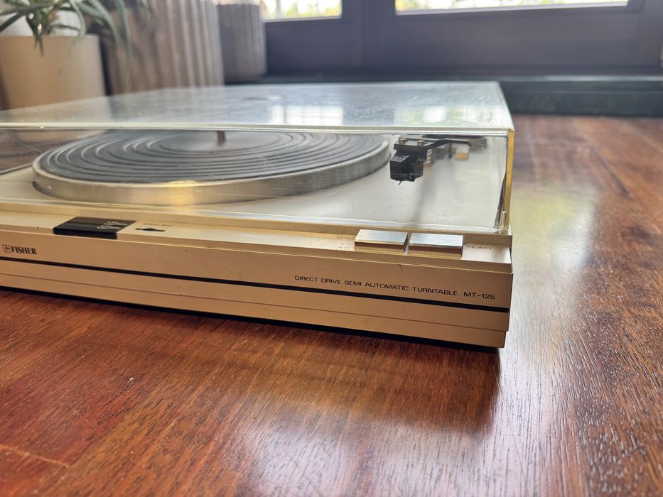 Gramofon Fisher MT-125 semi automatic igła ST-38D