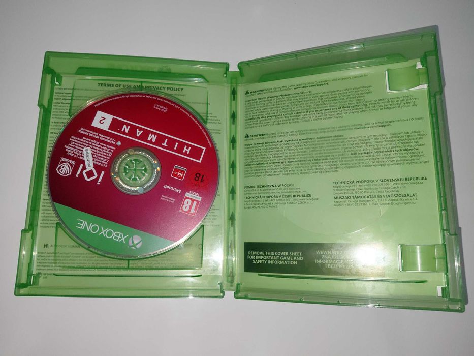 xbox one HITMAN 2 PL cichy zabójca gra po polsku zostań zabójcą okł PL