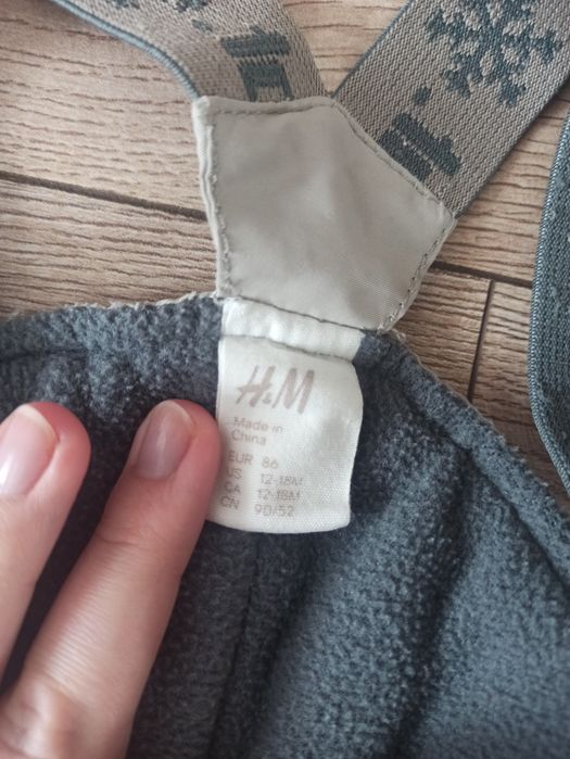 Spodnie narciarskie H&M r. 86