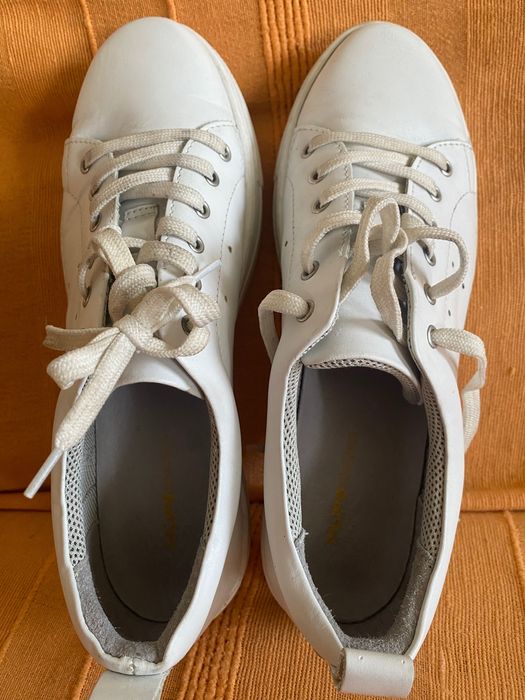 buty sportowe, białe, typ adidasy, FILIPE SHOES
