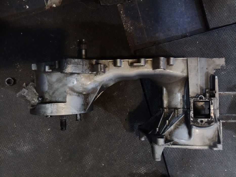 Картера 140 мм бараб двиг гилера- с коленвалом в сборе и редуктором