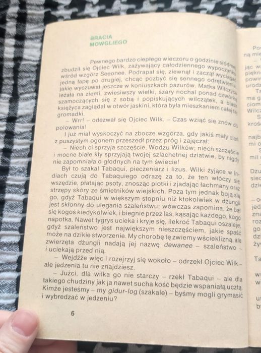 Rudying Kipling - Księga Dżungli 1/2 ( Książka dwustronna )
