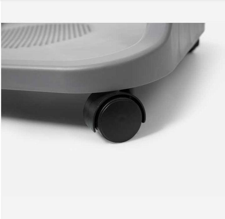 Етажерка 3-рівнева з кошиками на колесах MBM HOME  пластикова кремова