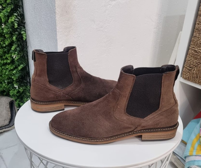 Botas em Pele N42 como novas