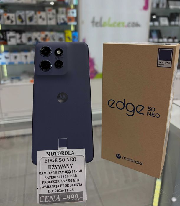 Motorola Edge 50 Neo 512GB GWARANCJA! Telakces Felicity *Raty 0%