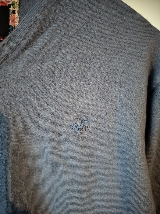 Sweter męski M szetlandzki