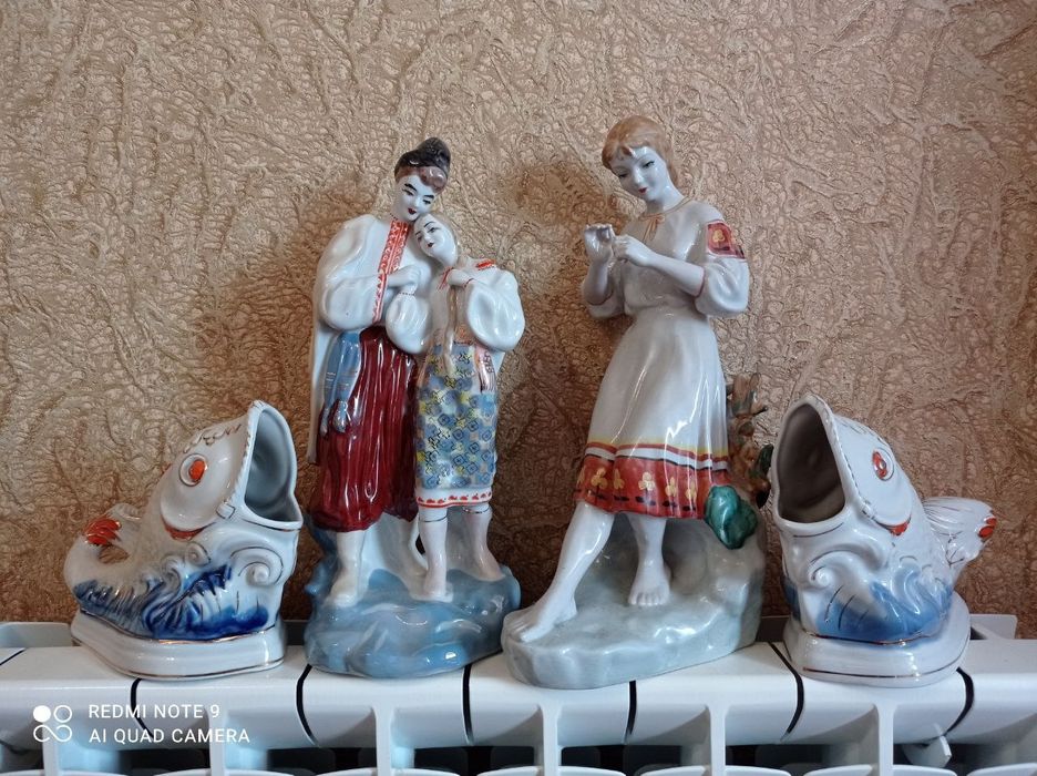 Фарфор   статуэтки