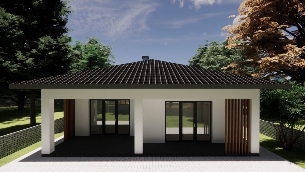 Одноповерховий будинок Крихівці, приватний будинок, особняк