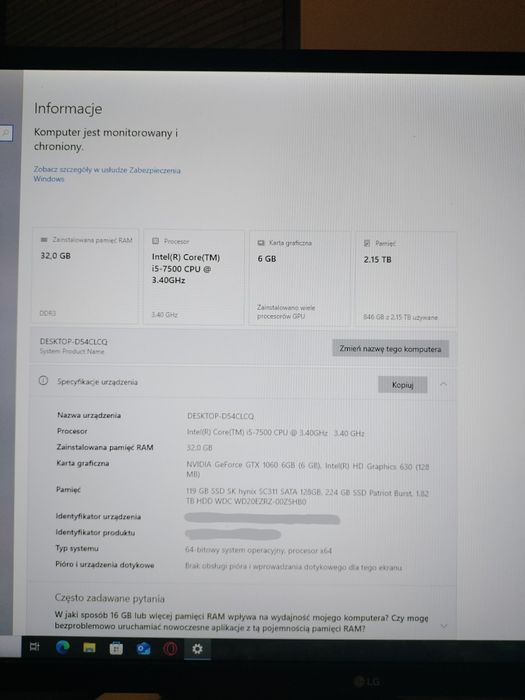 Komputer gamingowy OKAZJA!!!